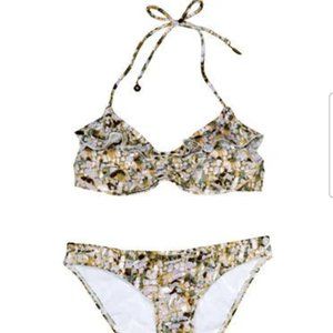 Patrick Robinson 4 Target Bikini Top and Bottom M/L